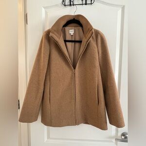Tan Women's Peacoat by J Crew